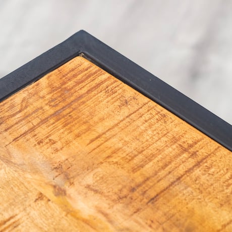 IRON + WOOD ローシェルフ  / マンゴー材  W1500×D350×H760mm ディスプレイラック