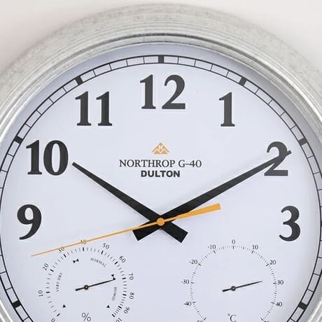 DULTON ウォールクロック / ノースロップ G-40 / 40cm 大きめな時計 / 壁掛け時計 / WALL CLOCK ''NORTHROP G-40'' WD