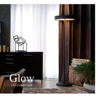 Glow LED - floor lamp / グロー LEDフロアランプ / 1灯  / 調光 調色 / フロアランプ / ルームランプ / LED内臓 / リモコン付属