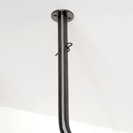 STAINLESS ceiling hanger 1550 / BK , SL / 空間を便利に使う生活感の出ないシーリングハンガー