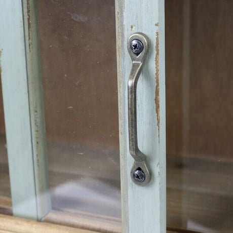 WOOD×GRASS SIMPLE CABINET /  シンプルキャビネット  /  ガラスキャビネット / キッチン収納 / リビング収納 / 食器棚 / サイズ W52xD20xH70cm
