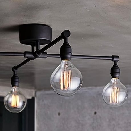 LAITON X-ceiling lamp / シーリングランプ 4灯 / E26 60W / LED対応