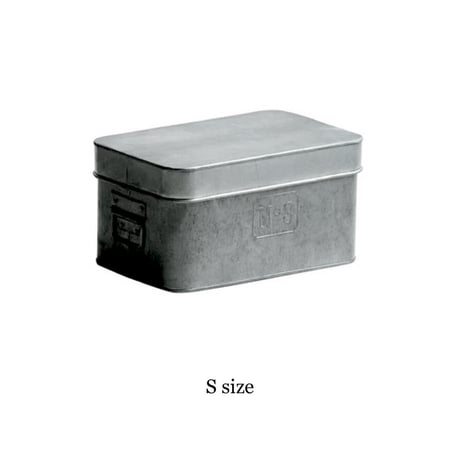 3SIZE BOX SET  / ブリキ素材のナンバリングボックス / S , M , L ⚫︎3サイズセット