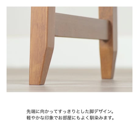 RUBBER WOOD RETRO DESK 110 / 幅110×奥行50×高さ72cm