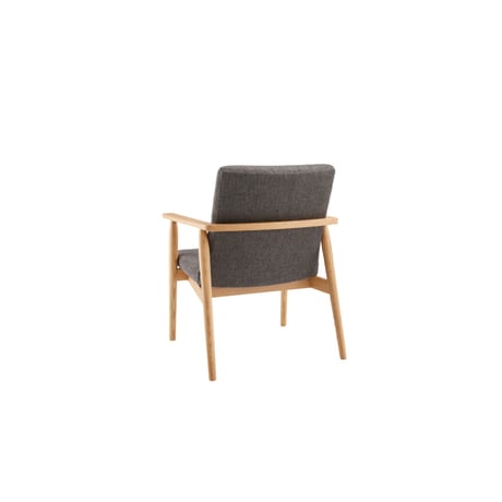 DINING CHAIR & SOFA / 明るいナチュラルな木目のファブリックチェア / ダイニングチェア / ソファ / 1人掛けソファー