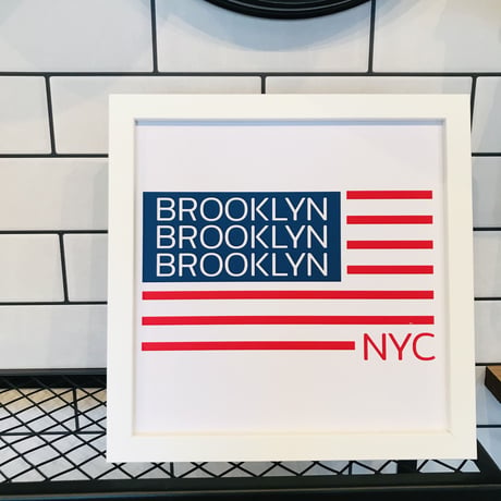 SIGN FRAME /  ART FRAME ［BROOKLYN NYC］ウォールデコ 置き掛け兼用