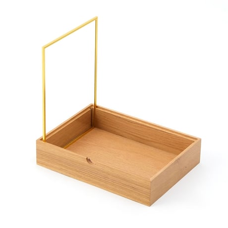 OAK WOOD コレクションBOX / STAND GRASS TOP /