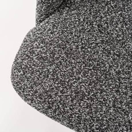 Stylish Design fabric chair Turn / GY , DGY / ファブリック / ダイニングチェア