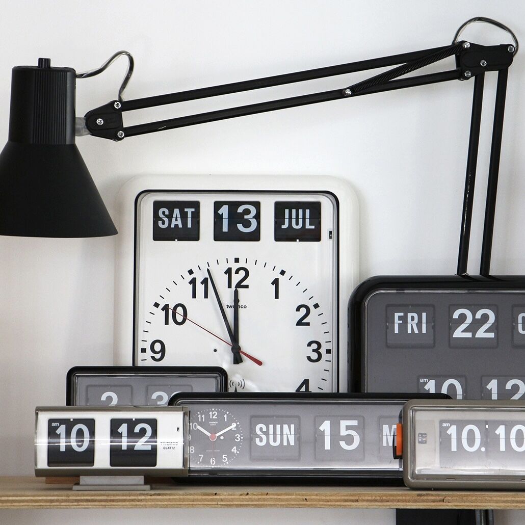Twemco Radio Control Calendar Clock / トゥエンコラジオコ