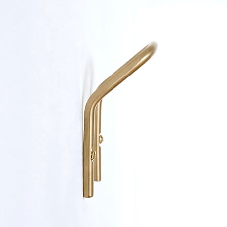 ren BRASS U HOOK / シンプルさと機能美を兼ね備えた真鍮パーツ / 収納フック