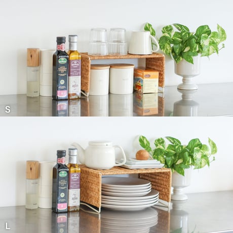 NATURAL STYLING STAND RACK / 使いやすいコの字形状の万能なスタンドラック / NAIL