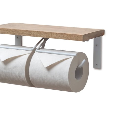 TOILET PAPER HOLDER W / WHITE , GRAY , BLACK , ANTIQUE GOLD / トイレットペーパーホルダー