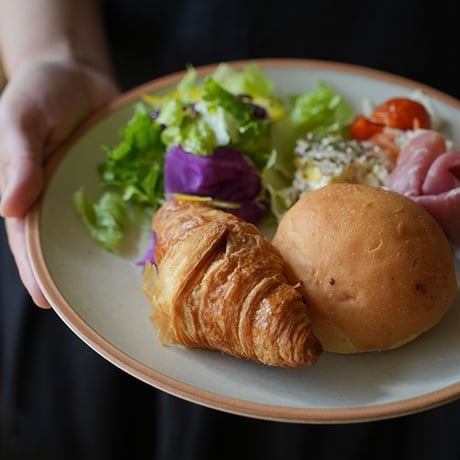 AXCIS PURE PLATE / マットな質感のナチュラルモダンな陶器食器 / ピュア プレートM / クリーム , グレー , ブラック / ペア2枚セット