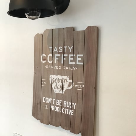 デザインボード / COFFEE SHOP /W40×H55cm / カフェインテリア 壁面装飾 ウォールデコ