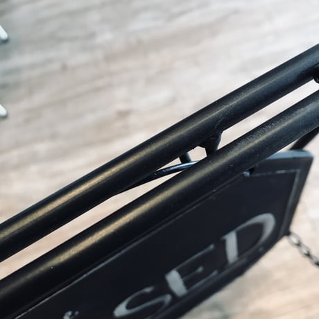 OPEN / CLOSED SIGN STAND / 2種 OPEN/CLOSED プレート付き / ブラックボードスタンド  ※掛けチェーンなし