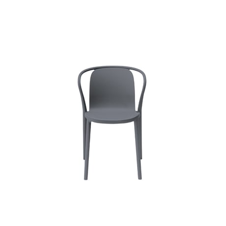 PP GRAY CHAIR / デザインと快適性を融合したあアームチェア / ダイニングチェア / ホテルライク / 北欧ナチュラル / 韓国インテリア / ポリプロピレン製