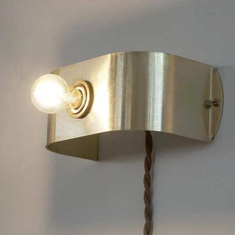 BRASS ARCH LAMP / 置き型 壁付け 兼用ランプ / デスクランプ