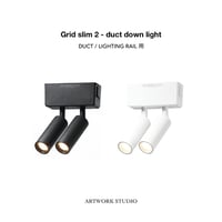 Grid slim 2 - duct down light / グリッドスリム 2 ダクトダウンライト LED内蔵 スポットライト