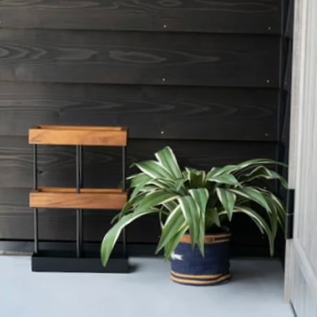 UMBRELLA STAND / チーク材 × スチール / アンブレラスタンド / Rectangle , Triangle / 傘立て