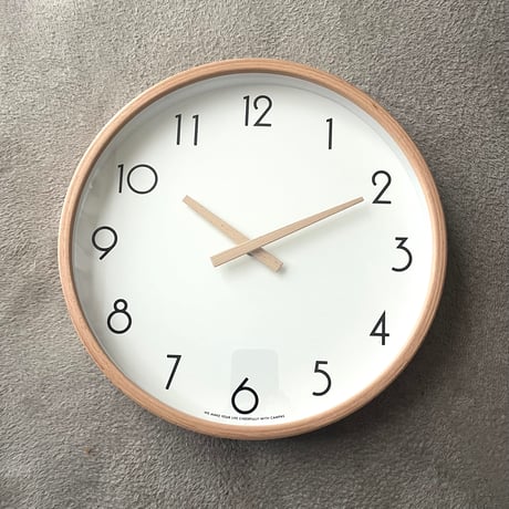 WOOD WALL CLOCK / CAMPAS / Lサイズ / 掛け時計 / ナチュラルスタイリング 北欧インテリア