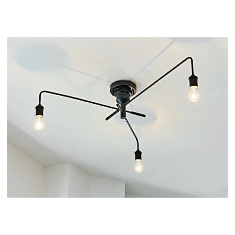 CEILING LIGHT Narost / ミニマルで無機質がおしゃれな可動式シーリングライト / リビング照明 シーリング 天井照明 / アンティークインテリア / インダストリアル