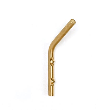 ren BRASS I HOOK / シンプルさと機能美を兼ね備えたステンレスパーツ / 真鍮製のフック