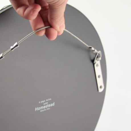 AXCIS ROUND MIRROR / エッジングミラー / サイズ : 直径320×15mm