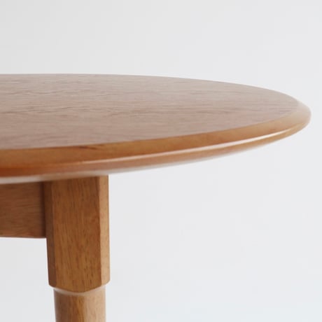HALF ROUND TABLE + SHELF TABLE 1200 / オーク材の木目が美しいハーフラウンドテーブル / ダイニングテーブル / 2人掛けテーブル