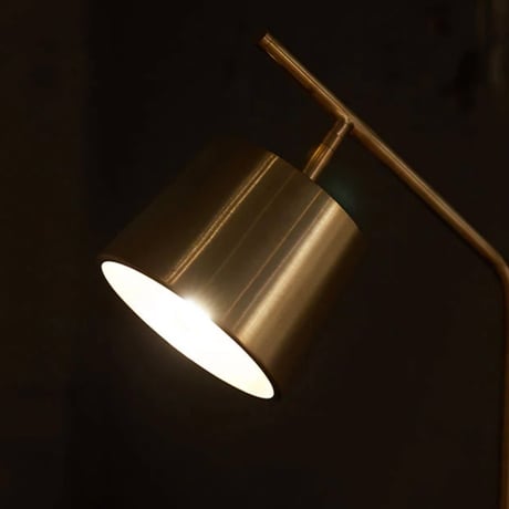 PANAMA - DESK LAMP / デスクランプ / E17 40W / タッチスイッチ 3段階点灯切替 / 真鍮 大理石 ※LED電球付