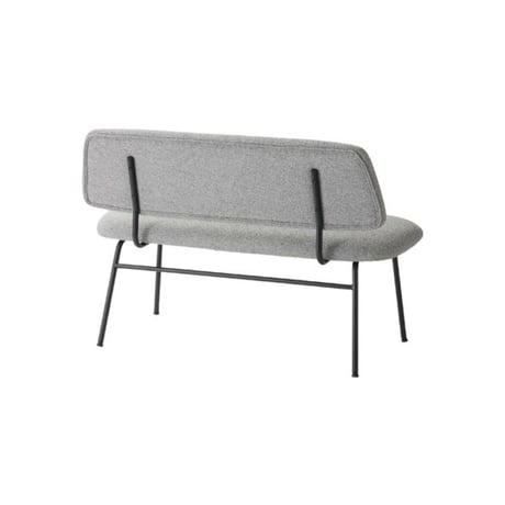 fabric Bench chair / GRAY / ベーシックモダン / シンプルなデザインのダイニングベンチ / W110×D53×H75×SH44cm