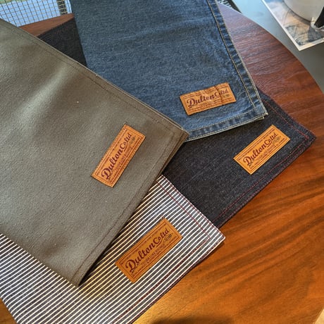 DULTON  PLACE MAT  /  4カラー / WASHED DENIM , ※2枚セット  L450mm ×W330mm 16OZ  / DULTON