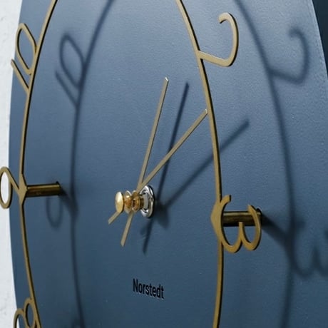Luu sweep movement clock / 掛け時計 / BEIGE , NAVY
