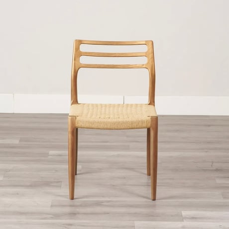 DINING CHAIR / アッシュ無垢のペーパーコードチェア / 北欧スタイル 和モダン / ダイニングチェア BROWN , BLACK