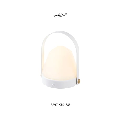 Caravan - LED lantern 2 / 安定した使いやすさの充電式のLEDランタン / キャラバンLEDランタン2 / 光沢 , マット / ARTWORK STUDIO