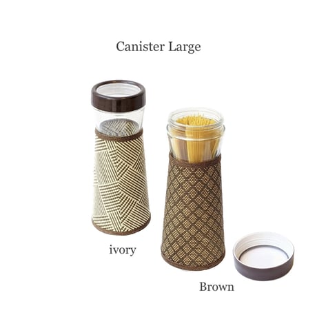 kitchen CONTAINERS  / Salt & Pepper Set / Canister Lサイズ / パスタジャー / キッチン雑貨 / 収納ジャー