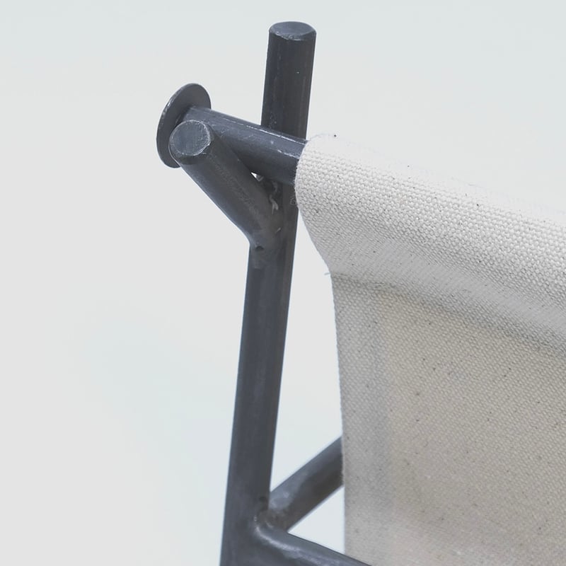 iron × canvas magazine rack / 汚れたら洗えるキャンバス生地のマガ