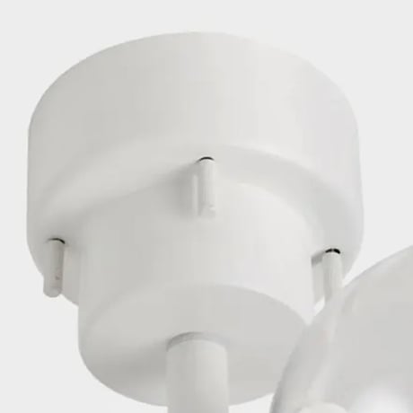 TINY GRASS CEILING LIGHT 3 / LED電球付き / タイニーガラス 3灯シーリングライト / BRID タイニーガラス 天井照明 / WHITE , GRAY , BLACK