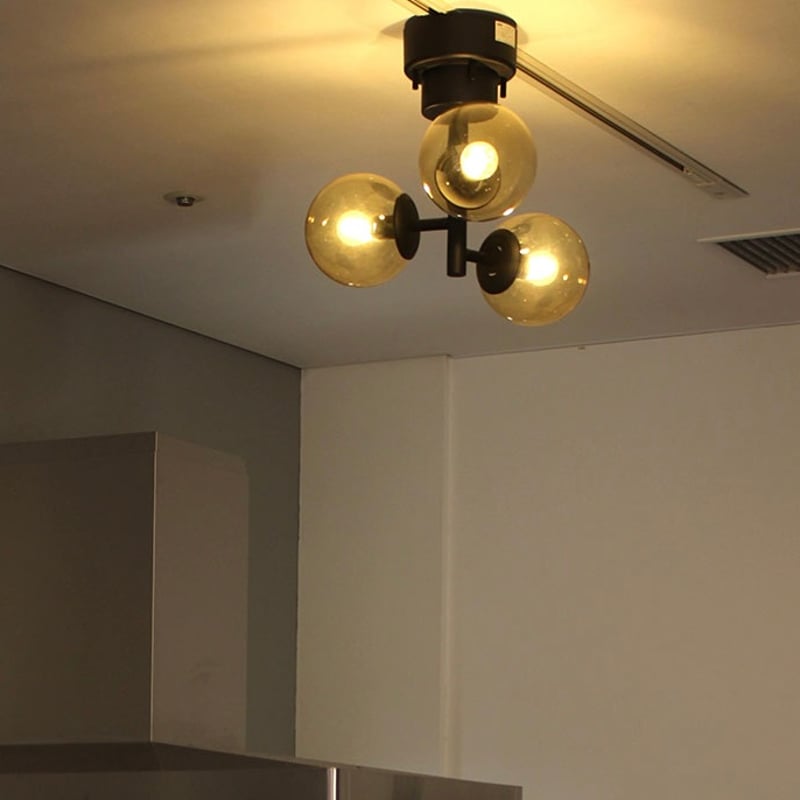 美品　BRID TINY GLASS CEILING LIGHT 3 楽天市場】ブリッド BRID タイニー グラス シーリングライト 3灯