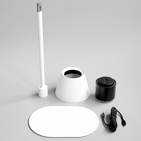 PLANTE portable lamp / WHITE ,BLACK / Sサイズ , Lサイズ / LED照明 / 持ち運び可