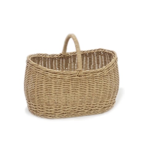 BOAT BASKET / 日用品や化粧品 趣味の物の収納まで 暮らしの色々なシーンで活躍 / UTILE NAIR / ボートバスケット / Sサイズ / Lサイズ / ハイタイプ