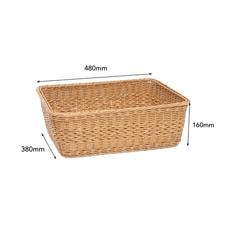 OVAL 'N' RECT NATURAL BASKET / 暮らしのさまざまなシーンで活躍するオーバルバスケットとレクトバスケット / ナチュラルナイール