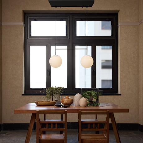 SB 3 PENDANT LIGHT / 3灯 Sサイズ / しっとりとした質感のフロストガラスが美しいペンダントライト / LED電球 選択