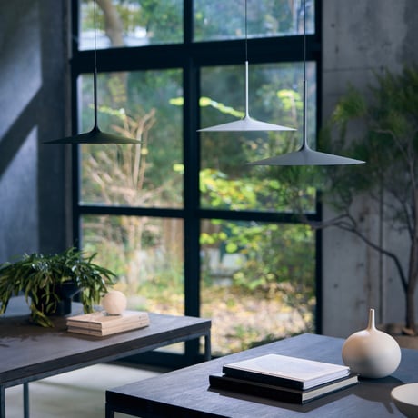 shadow LED-lift pendant light / デザインや美しさを楽しむデザインペンダント照明 / LED内蔵照明