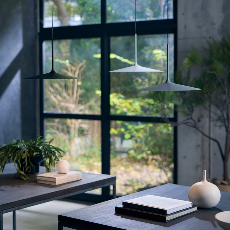 shadow LED-lift pendant light / デザインや美しさを楽しむデザイ