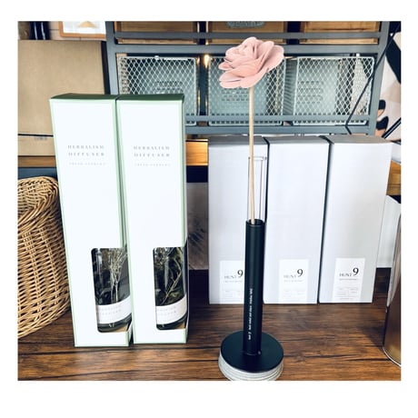スタイリッシュなポールベース / 一輪挿し / flower vase / フラワーベース / POLE LONG / サイズ : 土台 Φ70 x H220 mm