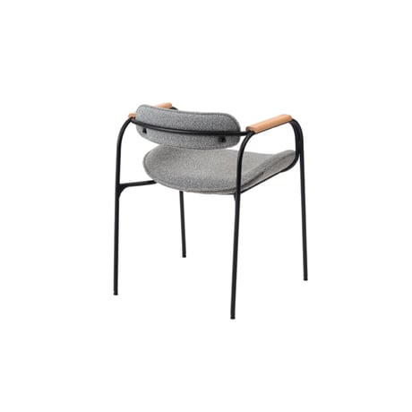 STYLISH ARM CHAIR / GRAY , DARKGRAY / スタイリッシュアームチェア