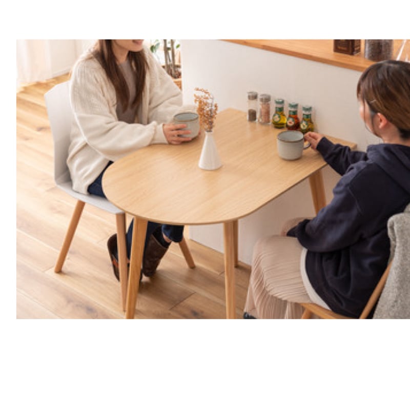 SIDE ARCH DINING TABLE / ダイニングテーブル / ナチュラル , ホワ