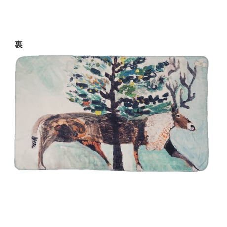 fleec blanket by Atelier KOTETSU / フリース ブランケット / ポリエステル