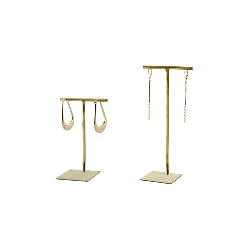 アクセサリースタンド　真鍮 5個 BRASS ACCESSORY STAND / 真鍮素材のスタンダードに人気なアクセサリー