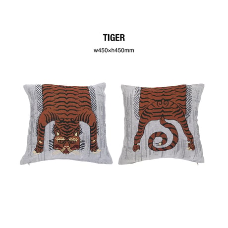 POST GENERAL / TO-GO CUSHION COVER / 45cm クッションカバー / CAMP BLACK , TIGER , ART